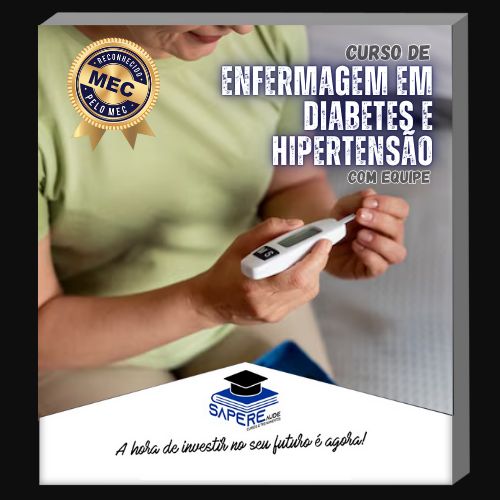 Curso de Enfermagem em diabetes e hipertensão