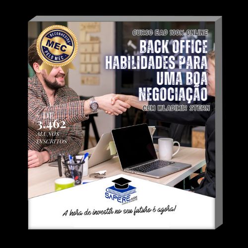 Curso de Back Office: Habilidades para Uma Boa Negociação