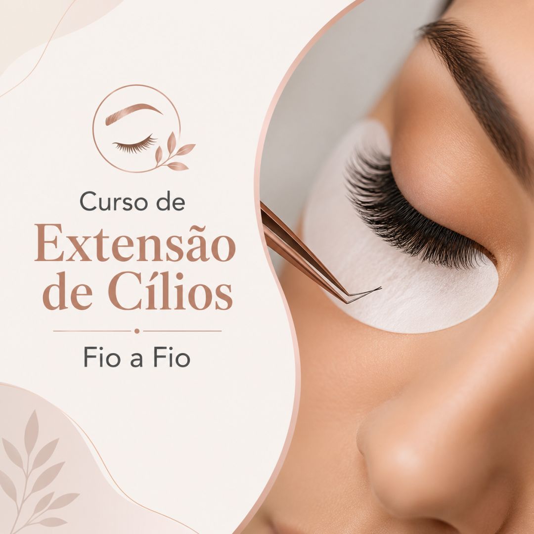 Curso de Extensão de Cílios Fio a Fio